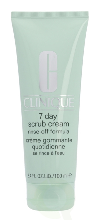Clinique 7 Day Scrub Cream Rinse-Off Formula 100 ml ryhmässä KAUNEUS JA TERVEYS / Ihonhoito / Kasvot / Kuorinta @ TP E-commerce Nordic AB (C50100)