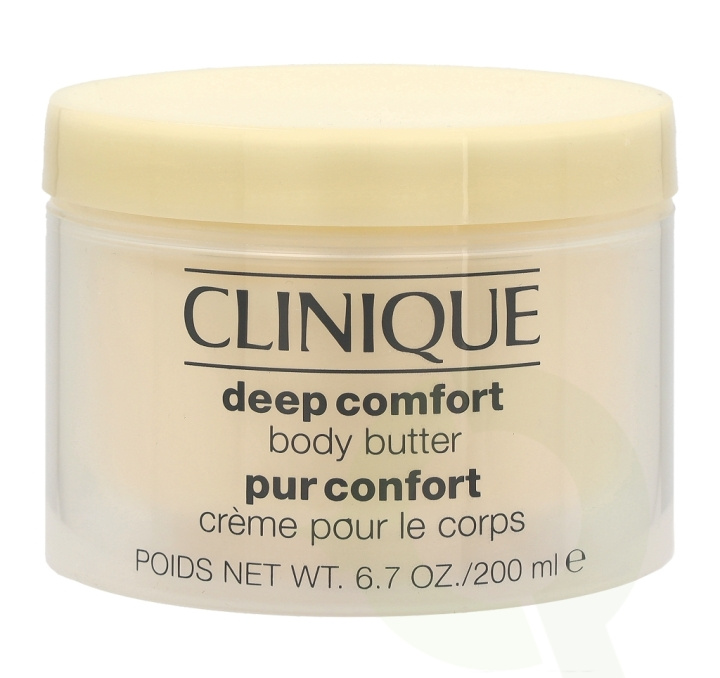 Clinique Deep Comfort Body Butter 200 ml ryhmässä KAUNEUS JA TERVEYS / Ihonhoito / Kehon hoito / Vartalovoide @ TP E-commerce Nordic AB (C50124)