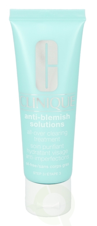 Clinique Anti-Blemish Solutions All-Over Clearing Treatment 50 ml Oil Free/For All Skin Types ryhmässä KAUNEUS JA TERVEYS / Ihonhoito / Kasvot / Kasvovoide @ TP E-commerce Nordic AB (C50125)