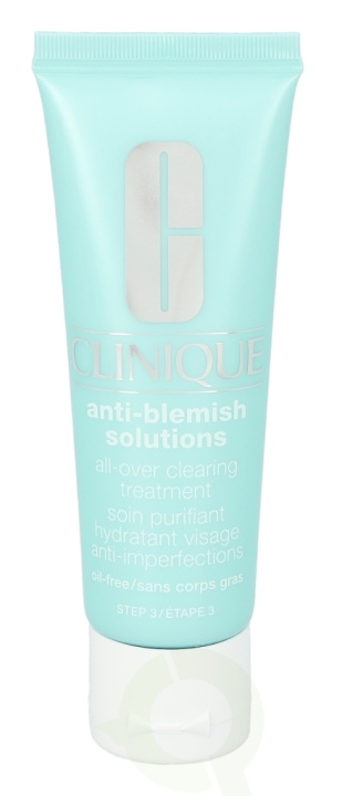 Clinique Anti-Blemish Solutions All-Over Clearing Treatment 50 ml Oil Free/For All Skin Types ryhmässä KAUNEUS JA TERVEYS / Ihonhoito / Kasvot / Päivävoide @ TP E-commerce Nordic AB (C50125)