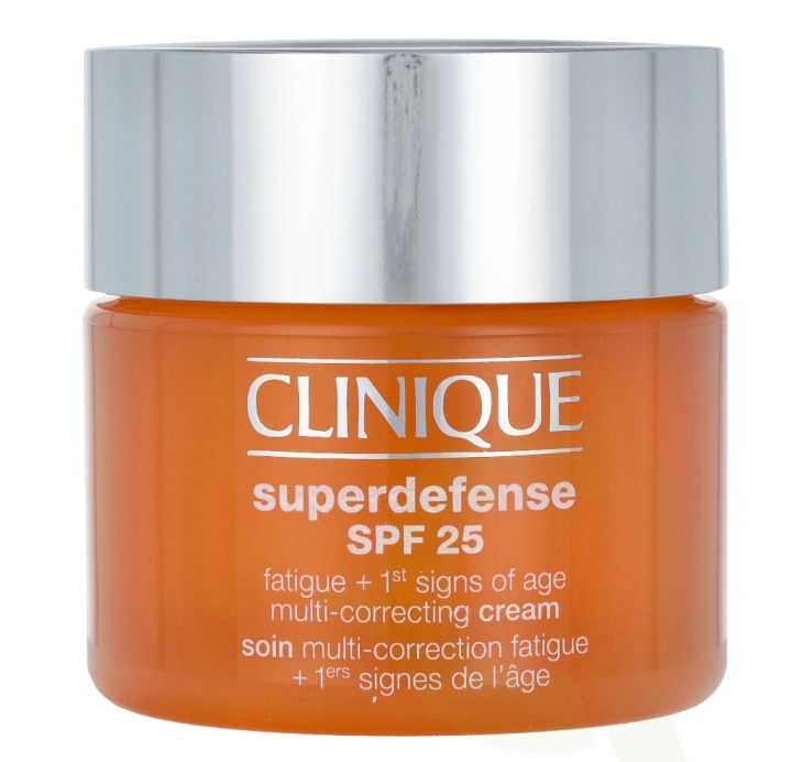 Clinique Superdefense Multi-Correcting Cream SPF25 50 ml Very Dry to Dry Combination 1,2 ryhmässä KAUNEUS JA TERVEYS / Ihonhoito / Kasvot / Päivävoide @ TP E-commerce Nordic AB (C50282)