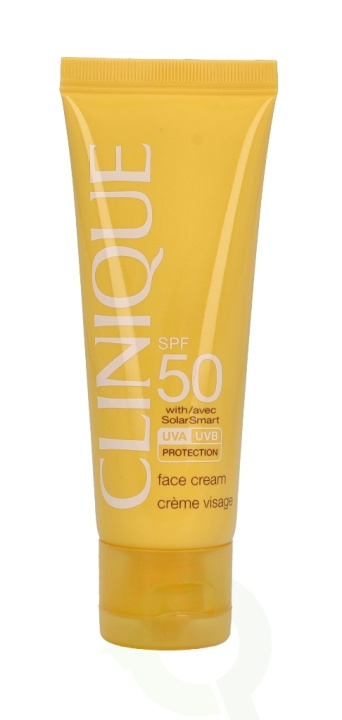 Clinique Face Cream SPF50 50 ml With Solar Smart ryhmässä KAUNEUS JA TERVEYS / Ihonhoito / Rusketus / Aurinkosuoja @ TP E-commerce Nordic AB (C50306)
