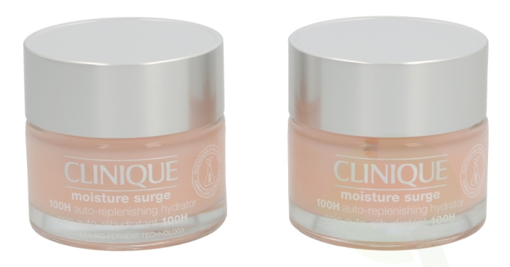 Clinique Moisture Surge 100H Auto-Replenis. Hydrator Duo Set 100 ml 2x50ml/Travel Exlucive ryhmässä KAUNEUS JA TERVEYS / Ihonhoito / Kasvot / Päivävoide @ TP E-commerce Nordic AB (C50307)