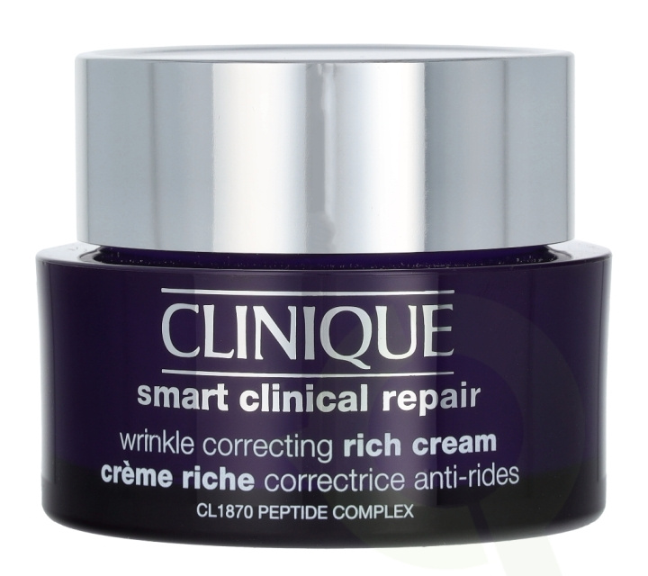 Clinique Smart Clinical Repair Rich Cream 50 ml ryhmässä KAUNEUS JA TERVEYS / Ihonhoito / Kasvot / Päivävoide @ TP E-commerce Nordic AB (C50333)