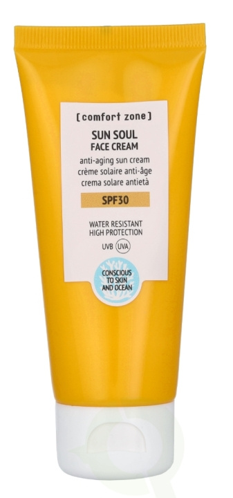 Comfort Zone Sun Soul Face Cream SPF30 60 ml ryhmässä KAUNEUS JA TERVEYS / Ihonhoito / Rusketus / Aurinkosuoja @ TP E-commerce Nordic AB (C50372)