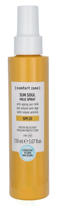Comfort Zone Sun Soul Milk Spray SPF20 150 ml ryhmässä KAUNEUS JA TERVEYS / Ihonhoito / Rusketus / Aurinkosuoja @ TP E-commerce Nordic AB (C50408)