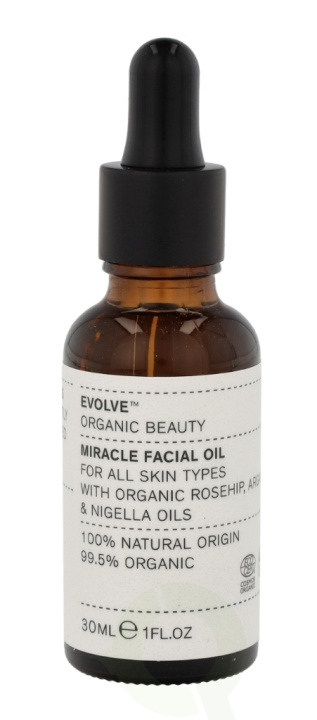 Evolve Beauty Evolve Miracle Facial Oil 30 ml All Skin Types ryhmässä KAUNEUS JA TERVEYS / Ihonhoito / Kasvot / Seerumit iholle @ TP E-commerce Nordic AB (C50896)