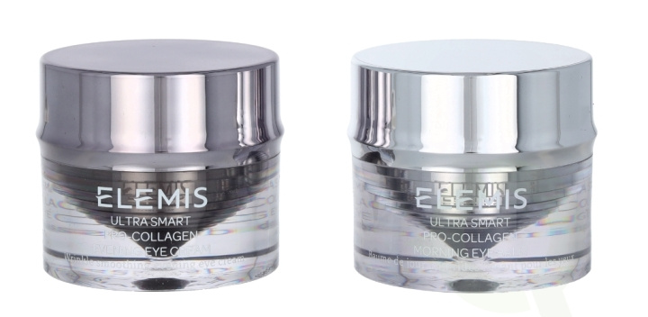 Elemis Ultra-Smart Pro-Collagen Eye Treatment Duo Set 20 ml 2x10ml ryhmässä KAUNEUS JA TERVEYS / Ihonhoito / Kasvot / Silmät @ TP E-commerce Nordic AB (C50994)