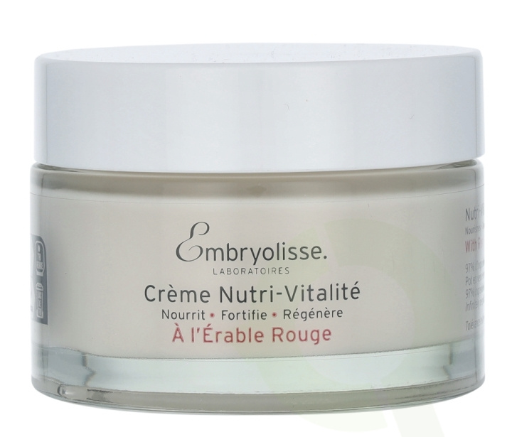 Embryolisse Nutri-Vitality Cream 50 ml Sensitive Skin Weakened ryhmässä KAUNEUS JA TERVEYS / Ihonhoito / Kasvot / Päivävoide @ TP E-commerce Nordic AB (C51257)