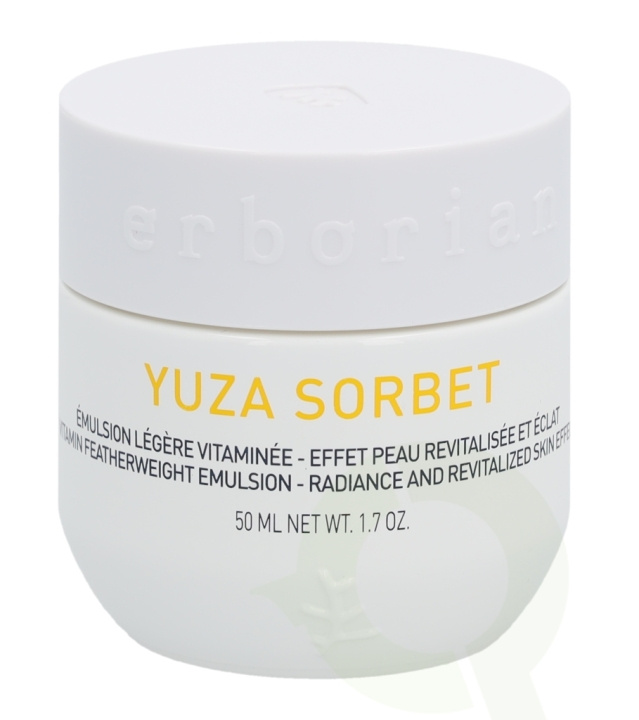 Erborian Yuza Sorbet Featherweight Emulsion 50 ml ryhmässä KAUNEUS JA TERVEYS / Ihonhoito / Kasvot / Päivävoide @ TP E-commerce Nordic AB (C51275)