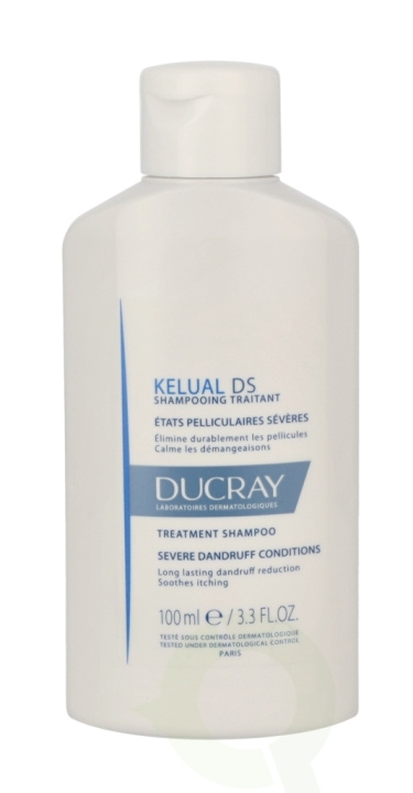 Ducray Kelual DS Anti-Dandruff Treatment Shampoo 100 ml ryhmässä KAUNEUS JA TERVEYS / Hiukset &Stailaus / Hiustenhoito / Shampoo @ TP E-commerce Nordic AB (C51343)