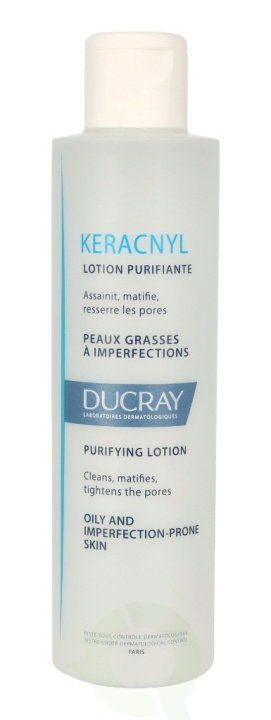 Ducray Keracnyl Purifying Lotion 200 ml ryhmässä KAUNEUS JA TERVEYS / Ihonhoito / Kasvot / Puhdistus @ TP E-commerce Nordic AB (C51347)