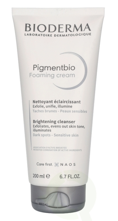 Bioderma Pigmentbio Foaming Cream Brightening Cleanser 200 ml ryhmässä KAUNEUS JA TERVEYS / Ihonhoito / Kasvot / Puhdistus @ TP E-commerce Nordic AB (C51366)