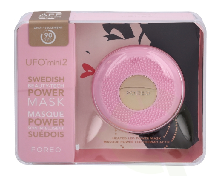 Foreo Ufo 2 Mini Power Mask & Light Therapy - Pearl Pink 1 Piece ryhmässä KAUNEUS JA TERVEYS / Ihonhoito / Kasvot / Ihonhoitovälineet @ TP E-commerce Nordic AB (C51389)
