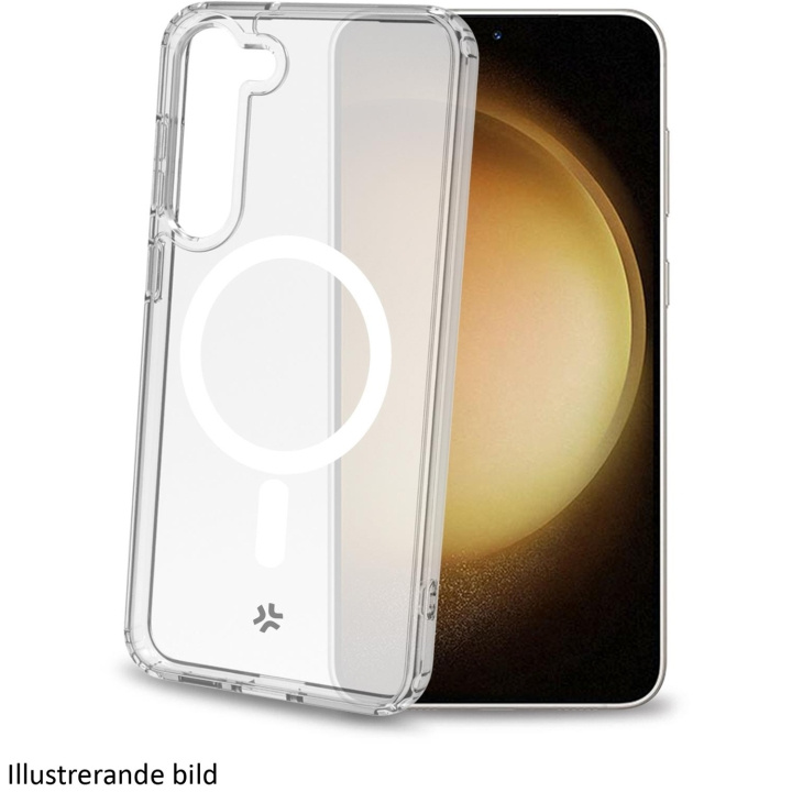 Celly Gelskinmag Magneettinen TPU-kansi Galaxy S24 5G läpinäkyvä läpinäkyvä ryhmässä ÄLYPUHELIMET JA TABLETIT / Puhelimen suojakotelo / Samsung @ TP E-commerce Nordic AB (C51467)
