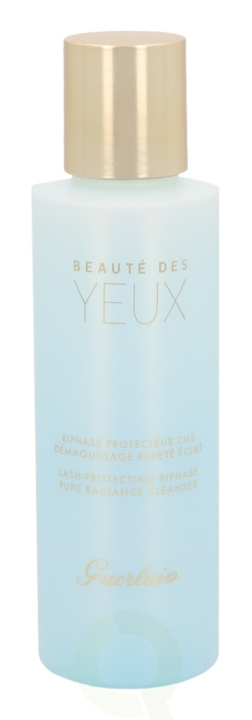 Guerlain Beaute Des Yeux Lash Protecting Cleanser 125 ml Biphase Pure Radiance ryhmässä KAUNEUS JA TERVEYS / Meikit / Meikinpoisto @ TP E-commerce Nordic AB (C51621)