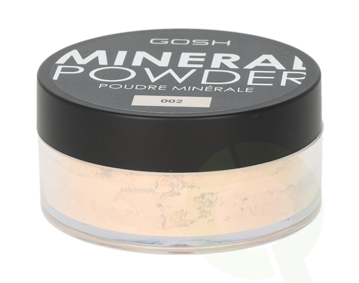 Gosh Mineral Powder 8 g 002 Ivory ryhmässä KAUNEUS JA TERVEYS / Meikit / Meikit Kasvot / Puuteri @ TP E-commerce Nordic AB (C51676)