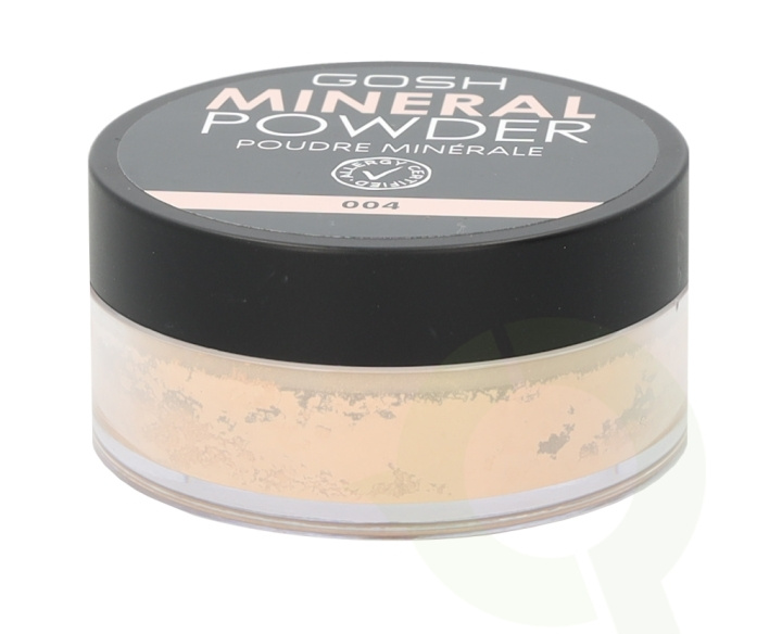 Gosh Mineral Powder 8 g 004 Natural ryhmässä KAUNEUS JA TERVEYS / Meikit / Meikit Kasvot / Puuteri @ TP E-commerce Nordic AB (C51677)