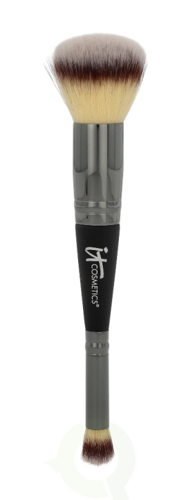 IT Cosmetics Heavenly Luxe Dual Airbrush Concealer Brush 1 Piece #7 ryhmässä KAUNEUS JA TERVEYS / Meikit / Tarvikkeet & Meikkisetit / Harjat & Pensselit @ TP E-commerce Nordic AB (C51749)