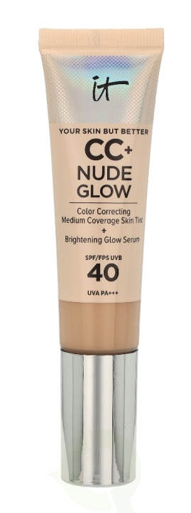 IT Cosmetics CC+ Nude Glow SPF40 32 ml Fair ryhmässä KAUNEUS JA TERVEYS / Ihonhoito / Kasvot / Päivävoide @ TP E-commerce Nordic AB (C51750)