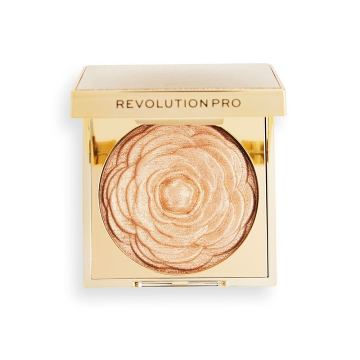 Makeup Revolution PRO Lustre Highlighter - Golden Rose ryhmässä KAUNEUS JA TERVEYS / Meikit / Meikit Kasvot / Contour/Highlight @ TP E-commerce Nordic AB (C51947)