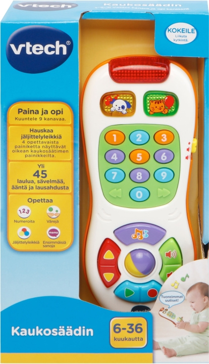 VTech Baby -kaukosäädin, FI ryhmässä LELUT, TUOTTEET LAPSILLE JA VAUVOILLE / Lelut vauvoille (0-3v) / Toiminnalliset lelut @ TP E-commerce Nordic AB (C52075)