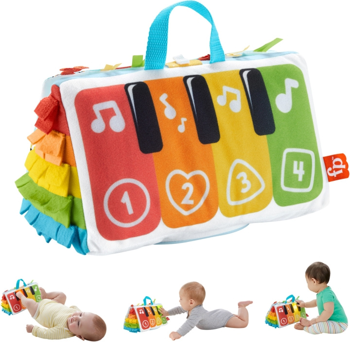 Fisher-Price Kick & Play Soft Piano - ensipiano ryhmässä LELUT, TUOTTEET LAPSILLE JA VAUVOILLE / Lelut vauvoille (0-3v) / Toiminnalliset lelut @ TP E-commerce Nordic AB (C52102)