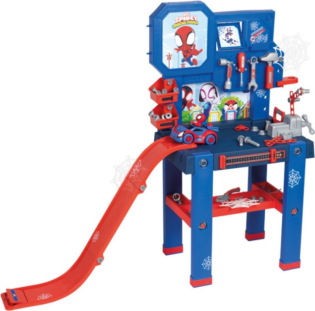 Smoby SAS Smoby Spidey - työkalupenkki, leikkisetti ryhmässä LELUT, TUOTTEET LAPSILLE JA VAUVOILLE / Leikkikalut, Askartelu &Pelit / Pieni koti ja roolileikki @ TP E-commerce Nordic AB (C52123)