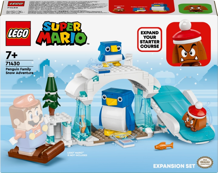 LEGO Super Mario 71430 - Penguin-perheen lumiseikkailu ‑laajennussarja ryhmässä LELUT, TUOTTEET LAPSILLE JA VAUVOILLE / Leikkikalut, Askartelu &Pelit / Rakennuslelut / Lego @ TP E-commerce Nordic AB (C52133)