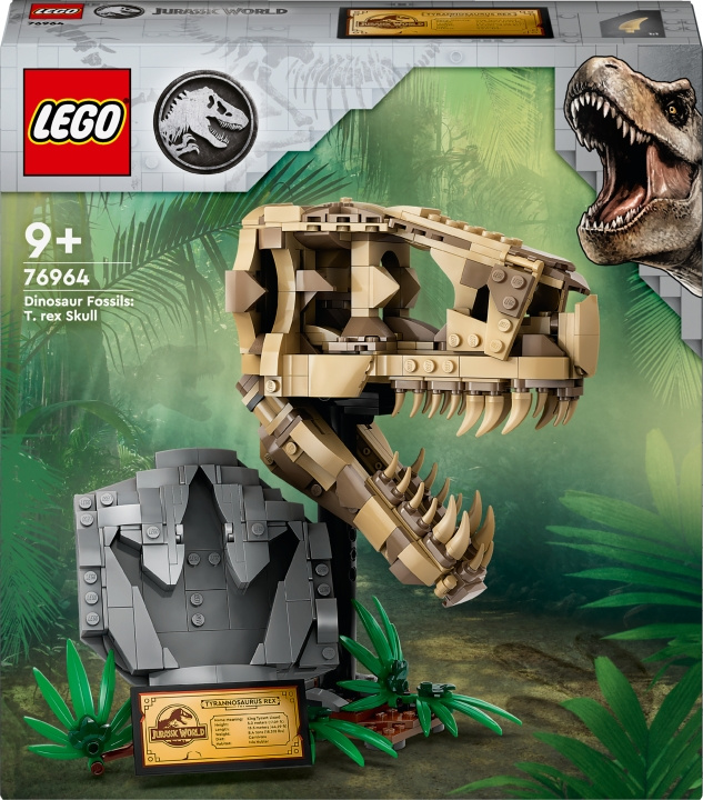 LEGO Jurassic World 76964 - Dinosaurusfossiilit: T. rexin pääkallo ryhmässä LELUT, TUOTTEET LAPSILLE JA VAUVOILLE / Leikkikalut, Askartelu &Pelit / Rakennuslelut / Lego @ TP E-commerce Nordic AB (C52136)