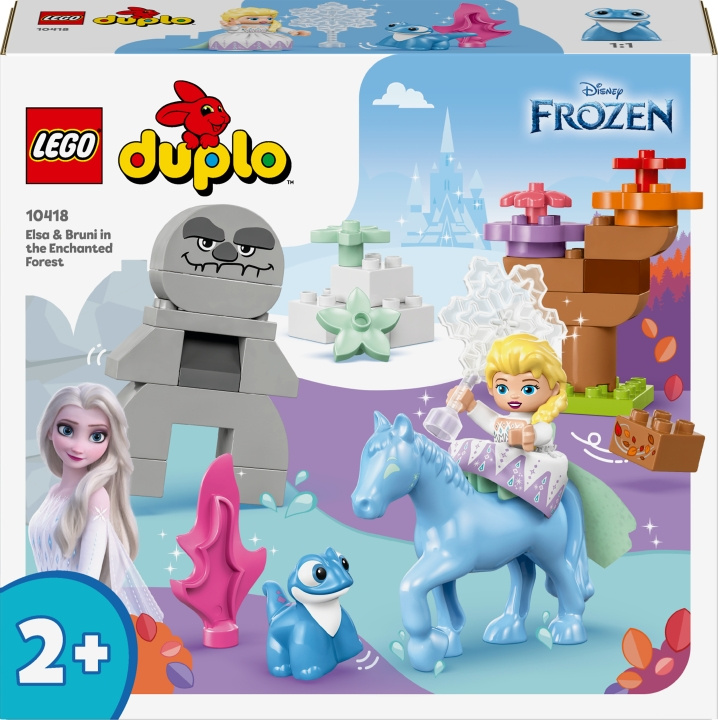 LEGO DUPLO Disney 10418 - Elsa ja Bruni lumotussa metsässä ryhmässä LELUT, TUOTTEET LAPSILLE JA VAUVOILLE / Leikkikalut, Askartelu &Pelit / Rakennuslelut / Lego @ TP E-commerce Nordic AB (C52139)