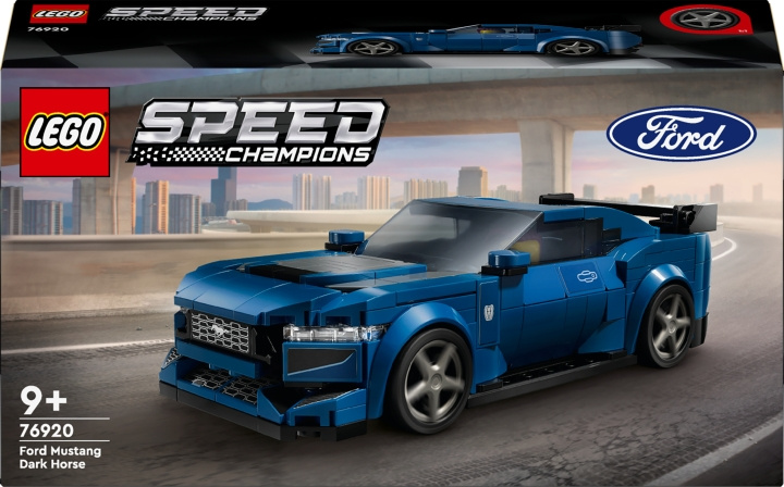 LEGO Speed Champions 76920 - Ford Mustang Dark Horse ‑urheiluauto ryhmässä LELUT, TUOTTEET LAPSILLE JA VAUVOILLE / Leikkikalut, Askartelu &Pelit / Rakennuslelut / Lego @ TP E-commerce Nordic AB (C52148)
