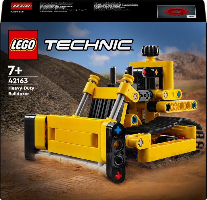 LEGO Technic 42163 - Raskaan sarjan puskutraktori ryhmässä LELUT, TUOTTEET LAPSILLE JA VAUVOILLE / Leikkikalut, Askartelu &Pelit / Rakennuslelut / Lego @ TP E-commerce Nordic AB (C52151)