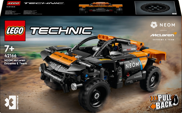 LEGO Technic 42166 - NEOM McLaren Extreme E Race Car ryhmässä LELUT, TUOTTEET LAPSILLE JA VAUVOILLE / Leikkikalut, Askartelu &Pelit / Rakennuslelut / Lego @ TP E-commerce Nordic AB (C52153)