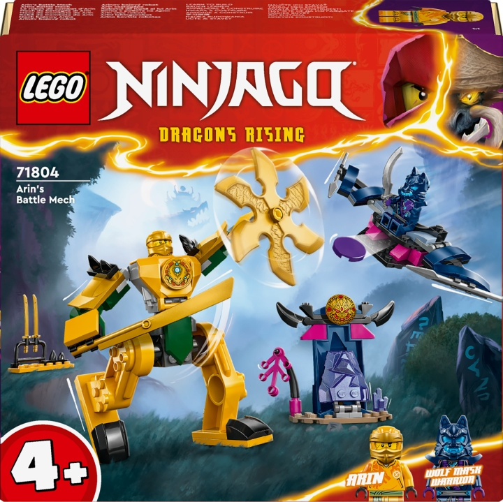 LEGO Ninjago 71804 - Arinin taistelurobotti ryhmässä LELUT, TUOTTEET LAPSILLE JA VAUVOILLE / Leikkikalut, Askartelu &Pelit / Rakennuslelut / Lego @ TP E-commerce Nordic AB (C52157)