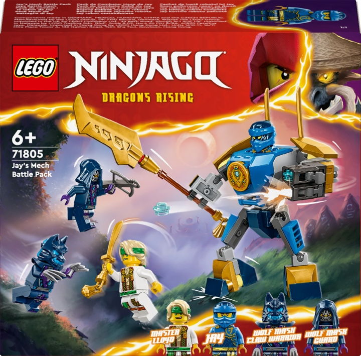 LEGO Ninjago 71805 - Jayn robottitaistelupakkaus ryhmässä LELUT, TUOTTEET LAPSILLE JA VAUVOILLE / Leikkikalut, Askartelu &Pelit / Rakennuslelut / Lego @ TP E-commerce Nordic AB (C52158)