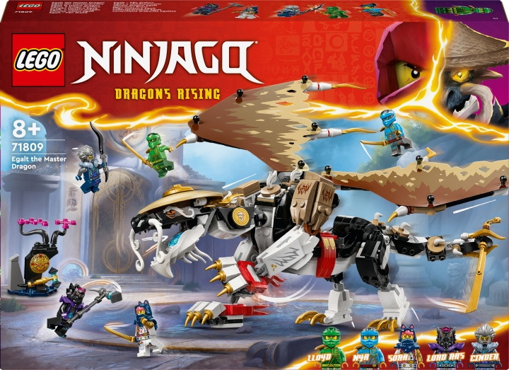 LEGO Ninjago 71809 - Egalt-mestarilohikäärme ryhmässä LELUT, TUOTTEET LAPSILLE JA VAUVOILLE / Leikkikalut, Askartelu &Pelit / Rakennuslelut / Lego @ TP E-commerce Nordic AB (C52162)
