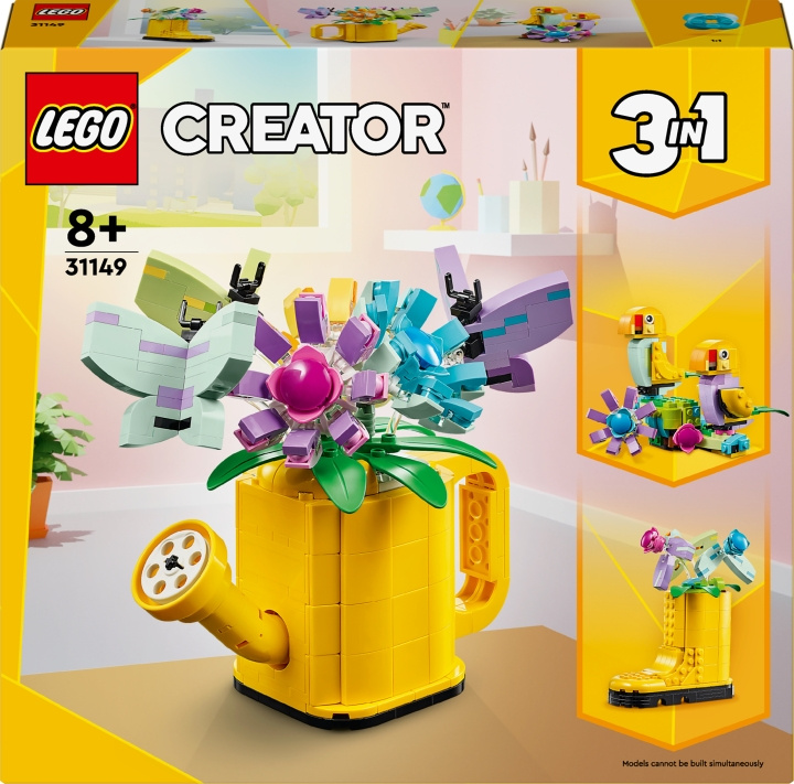 LEGO Creator 31149 - Kukkia kastelukannussa ryhmässä LELUT, TUOTTEET LAPSILLE JA VAUVOILLE / Leikkikalut, Askartelu &Pelit / Rakennuslelut / Lego @ TP E-commerce Nordic AB (C52165)