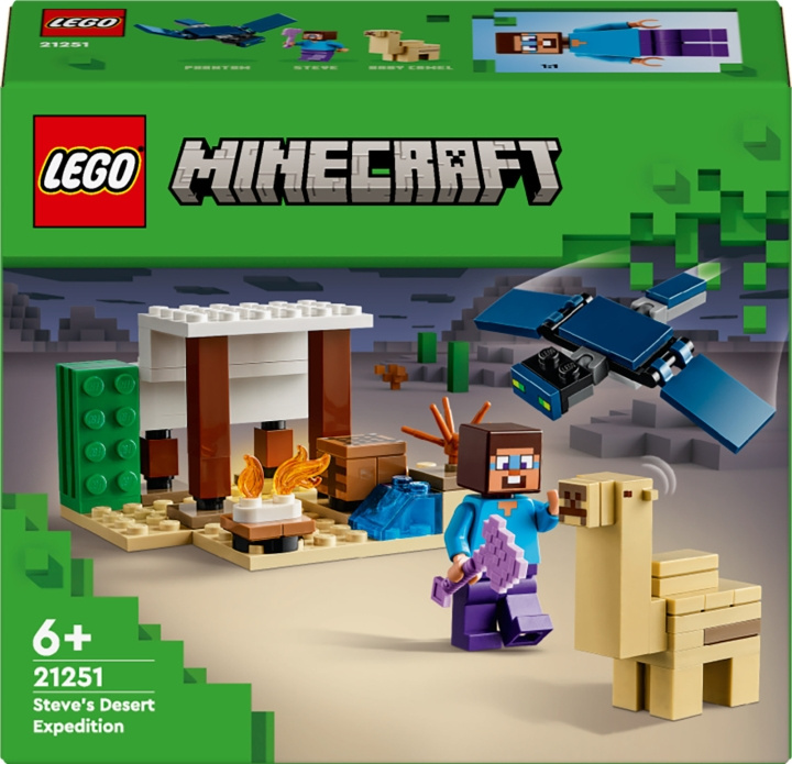 LEGO Minecraft 21251 - Steven aavikkoretki ryhmässä LELUT, TUOTTEET LAPSILLE JA VAUVOILLE / Leikkikalut, Askartelu &Pelit / Rakennuslelut / Lego @ TP E-commerce Nordic AB (C52170)