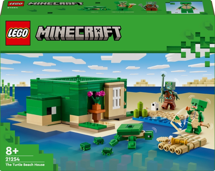 LEGO Minecraft 21254 - Kilpikonnarannan talo ryhmässä LELUT, TUOTTEET LAPSILLE JA VAUVOILLE / Leikkikalut, Askartelu &Pelit / Rakennuslelut / Lego @ TP E-commerce Nordic AB (C52171)
