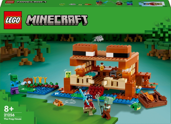 LEGO Minecraft 21256 - Sammakkotalo ryhmässä LELUT, TUOTTEET LAPSILLE JA VAUVOILLE / Leikkikalut, Askartelu &Pelit / Rakennuslelut / Lego @ TP E-commerce Nordic AB (C52173)