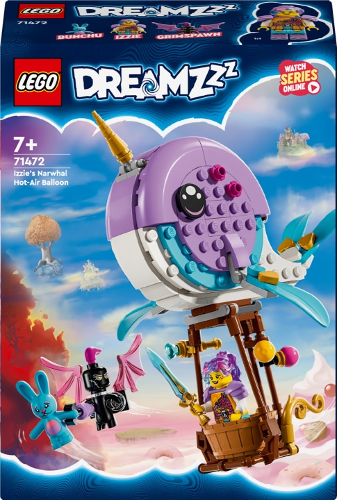 LEGO DREAMZzz 71472 - Izzien sarvivalas-kuumailmapallo ryhmässä LELUT, TUOTTEET LAPSILLE JA VAUVOILLE / Leikkikalut, Askartelu &Pelit / Rakennuslelut / Lego @ TP E-commerce Nordic AB (C52175)