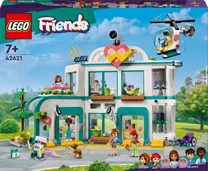 LEGO Friends 42621 - Heartlake Cityn sairaala ryhmässä LELUT, TUOTTEET LAPSILLE JA VAUVOILLE / Leikkikalut, Askartelu &Pelit / Rakennuslelut / Lego @ TP E-commerce Nordic AB (C52180)