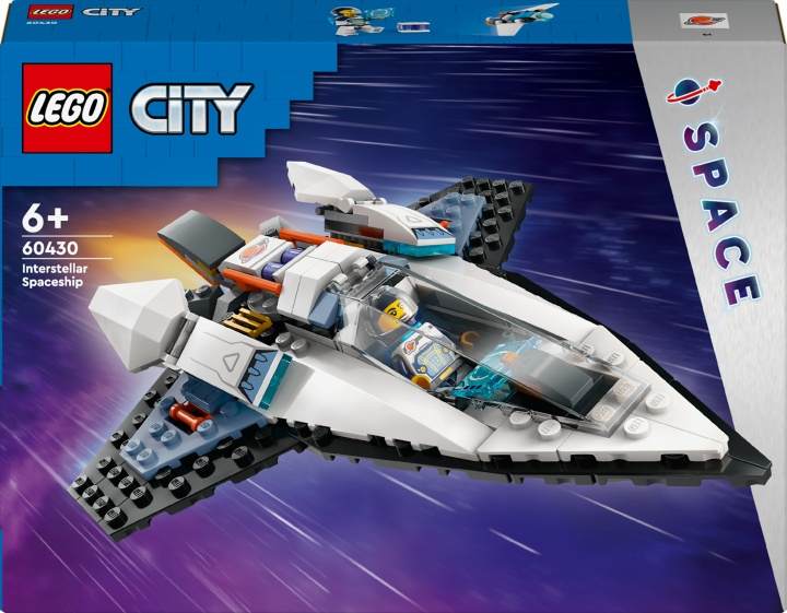LEGO City Space 60430 - Tähtienvälisten lentojen avaruusalus ryhmässä LELUT, TUOTTEET LAPSILLE JA VAUVOILLE / Leikkikalut, Askartelu &Pelit / Rakennuslelut / Lego @ TP E-commerce Nordic AB (C52184)