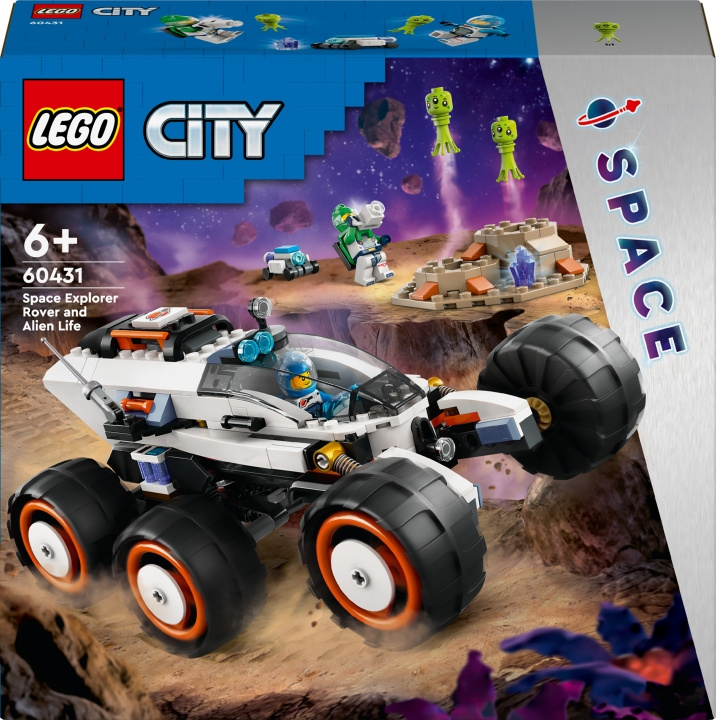 LEGO City Space 60431 - Avaruustutkimuskulkija ja vieras elämänmuoto ryhmässä LELUT, TUOTTEET LAPSILLE JA VAUVOILLE / Leikkikalut, Askartelu &Pelit / Rakennuslelut / Lego @ TP E-commerce Nordic AB (C52185)