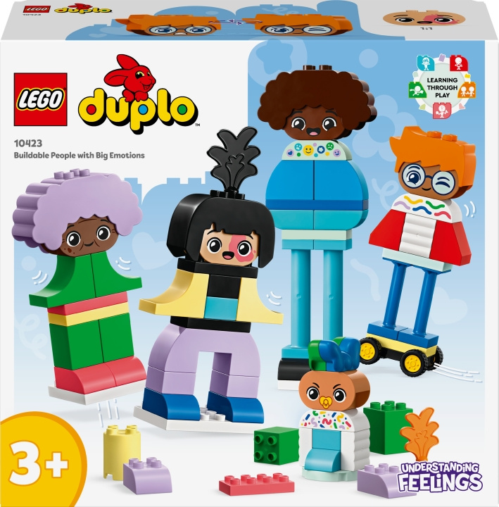 LEGO DUPLO Town 10423 - Rakenna ihmisiä isoine tunteineen ryhmässä LELUT, TUOTTEET LAPSILLE JA VAUVOILLE / Leikkikalut, Askartelu &Pelit / Rakennuslelut / Lego @ TP E-commerce Nordic AB (C52193)