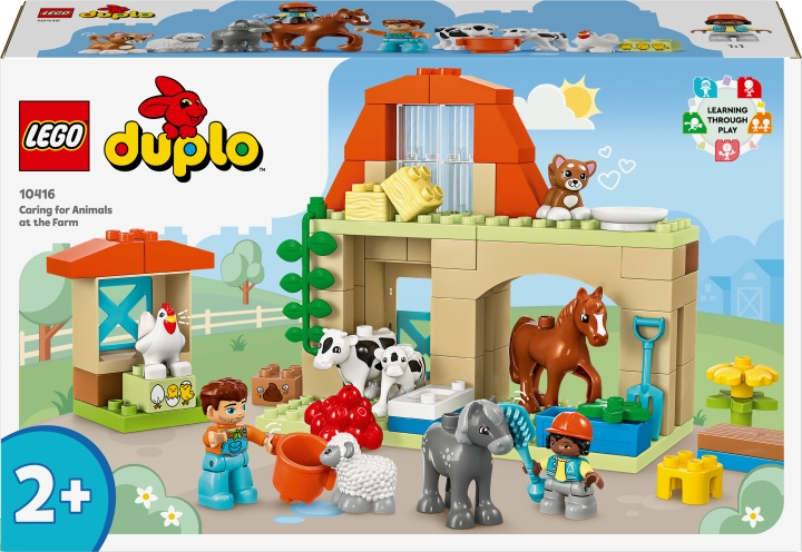 LEGO DUPLO Town 10416 - Eläinten hoitoa maatilalla ryhmässä LELUT, TUOTTEET LAPSILLE JA VAUVOILLE / Leikkikalut, Askartelu &Pelit / Rakennuslelut / Lego @ TP E-commerce Nordic AB (C52198)