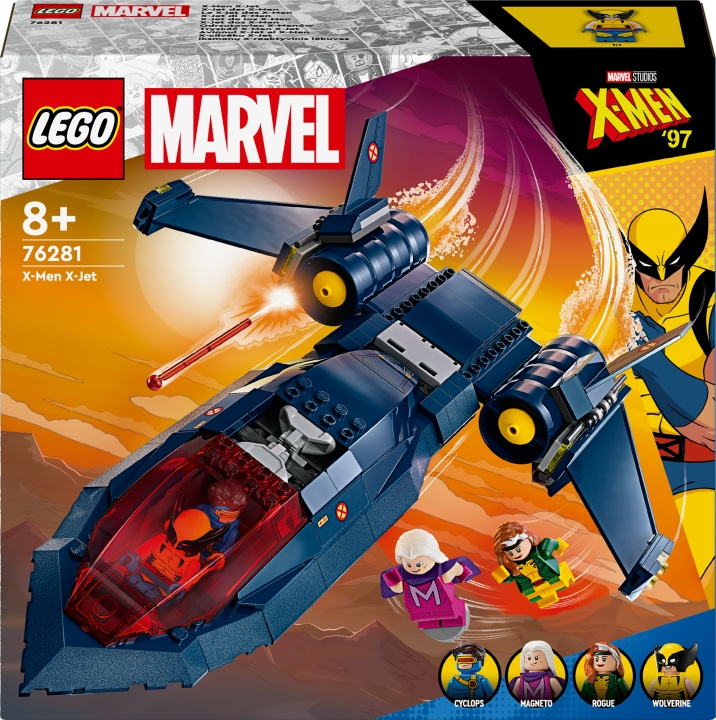 LEGO Super Heroes Marvel 76281 - X-Men: X-Jet ryhmässä LELUT, TUOTTEET LAPSILLE JA VAUVOILLE / Leikkikalut, Askartelu &Pelit / Rakennuslelut / Lego @ TP E-commerce Nordic AB (C52207)