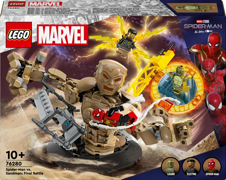 LEGO Super Heroes Marvel 76280 - Spider-Man vastaan Sandman: Viimeinen taistelu ryhmässä LELUT, TUOTTEET LAPSILLE JA VAUVOILLE / Leikkikalut, Askartelu &Pelit / Rakennuslelut / Lego @ TP E-commerce Nordic AB (C52210)