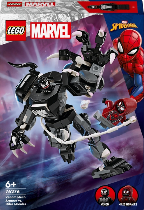 LEGO Super Heroes Marvel 76276 - Venom-robottiasu vastaan Miles Morales ryhmässä LELUT, TUOTTEET LAPSILLE JA VAUVOILLE / Leikkikalut, Askartelu &Pelit / Rakennuslelut / Lego @ TP E-commerce Nordic AB (C52213)